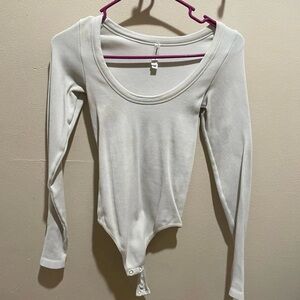 Sunday Best Off-White Long Sleeve Bodysuit